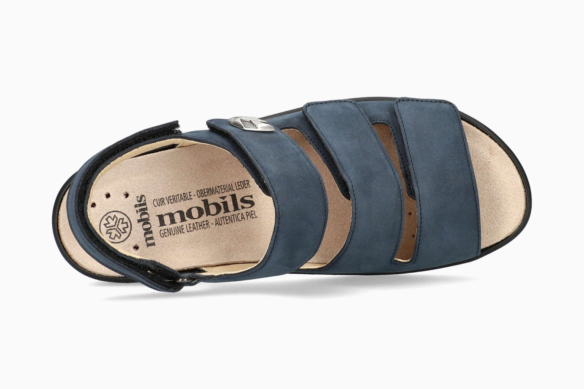 Mobils Giorgina Jeans Blue Women's Sandal Top