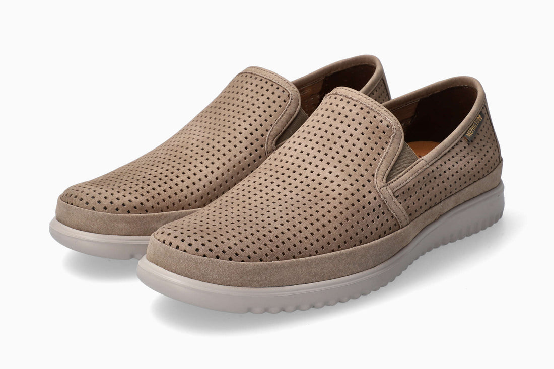 Mephisto Tiago Black Slip-On Sand
