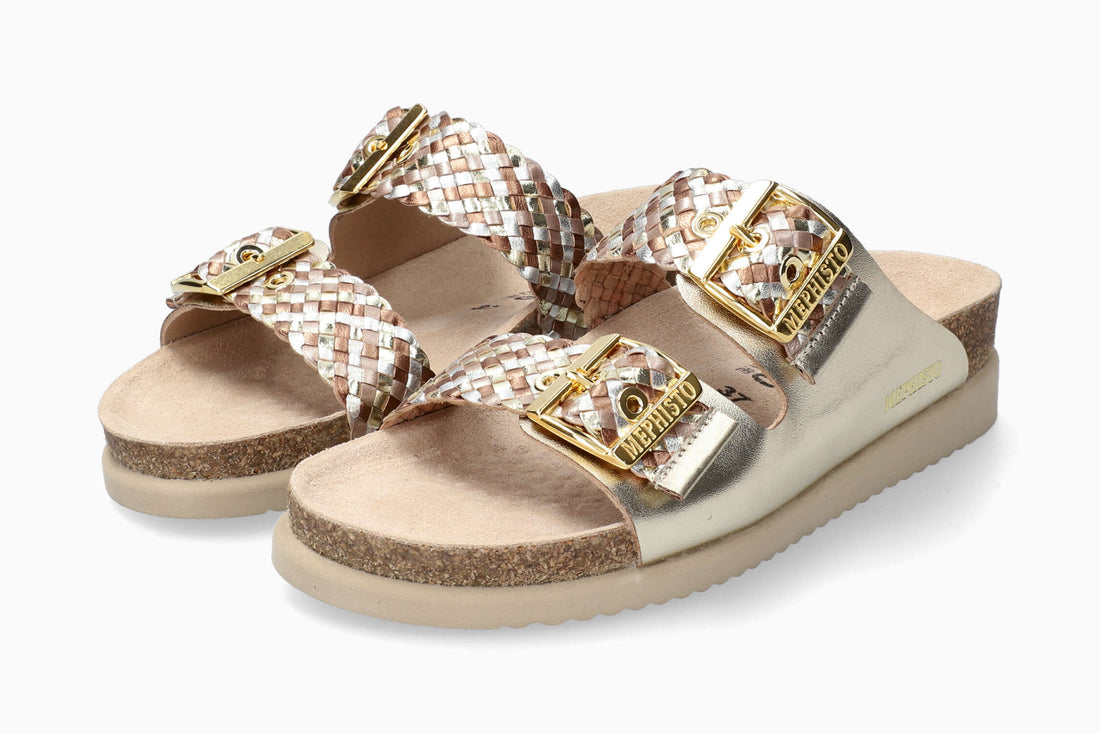 Mephisto Hester Twist Women's Sandal Gold