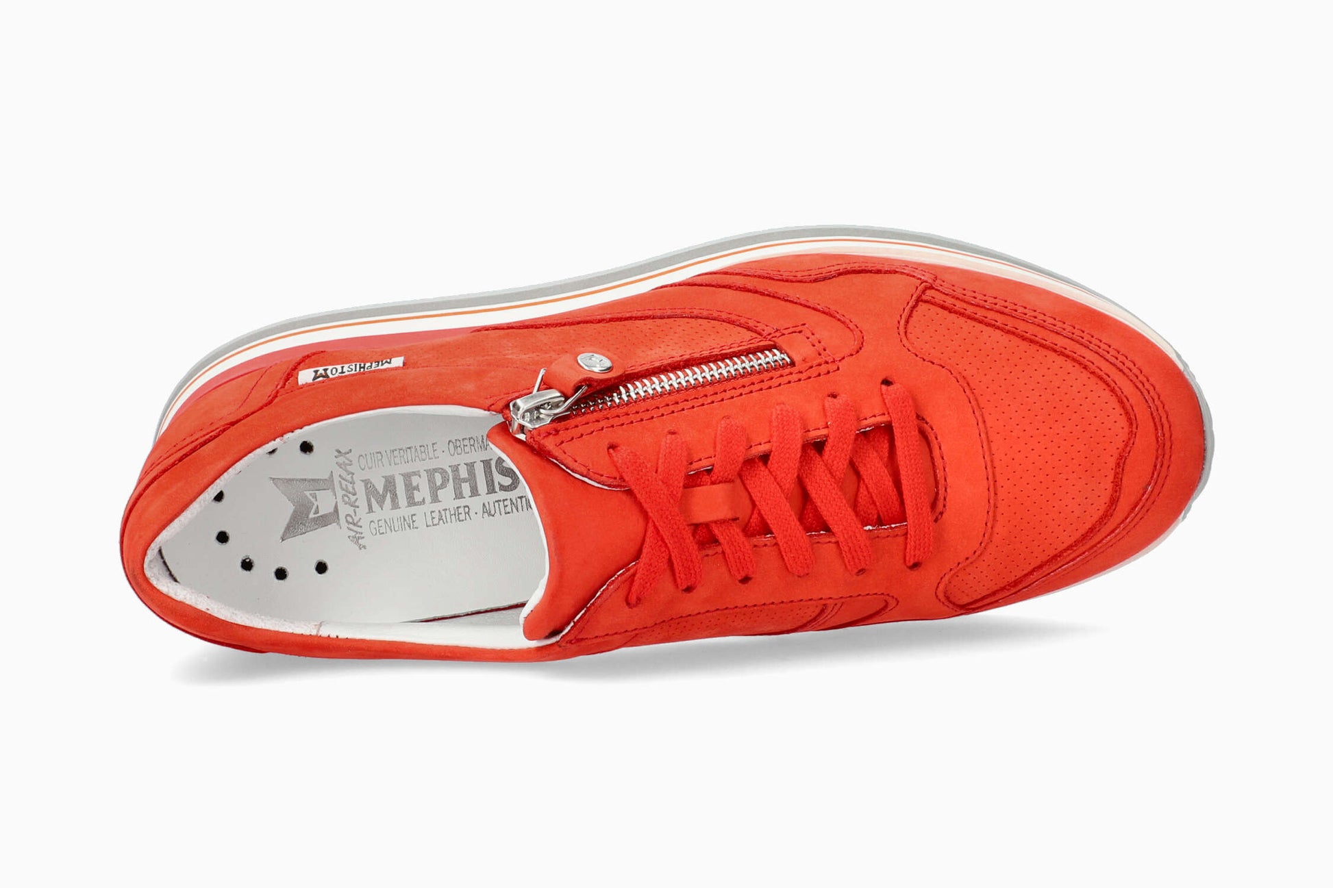 Mephisto Olimpia Women's Sneaker Cranberry Top