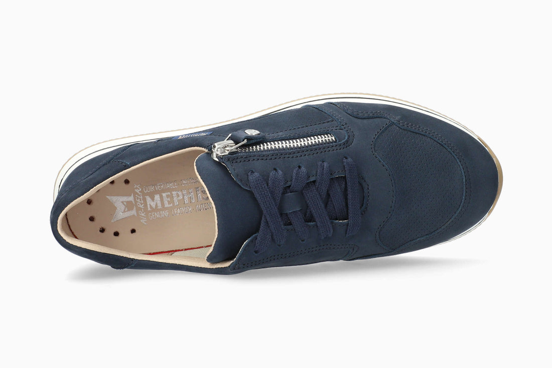 Mephisto Leenie Women's Sneaker Jeans Blue Top