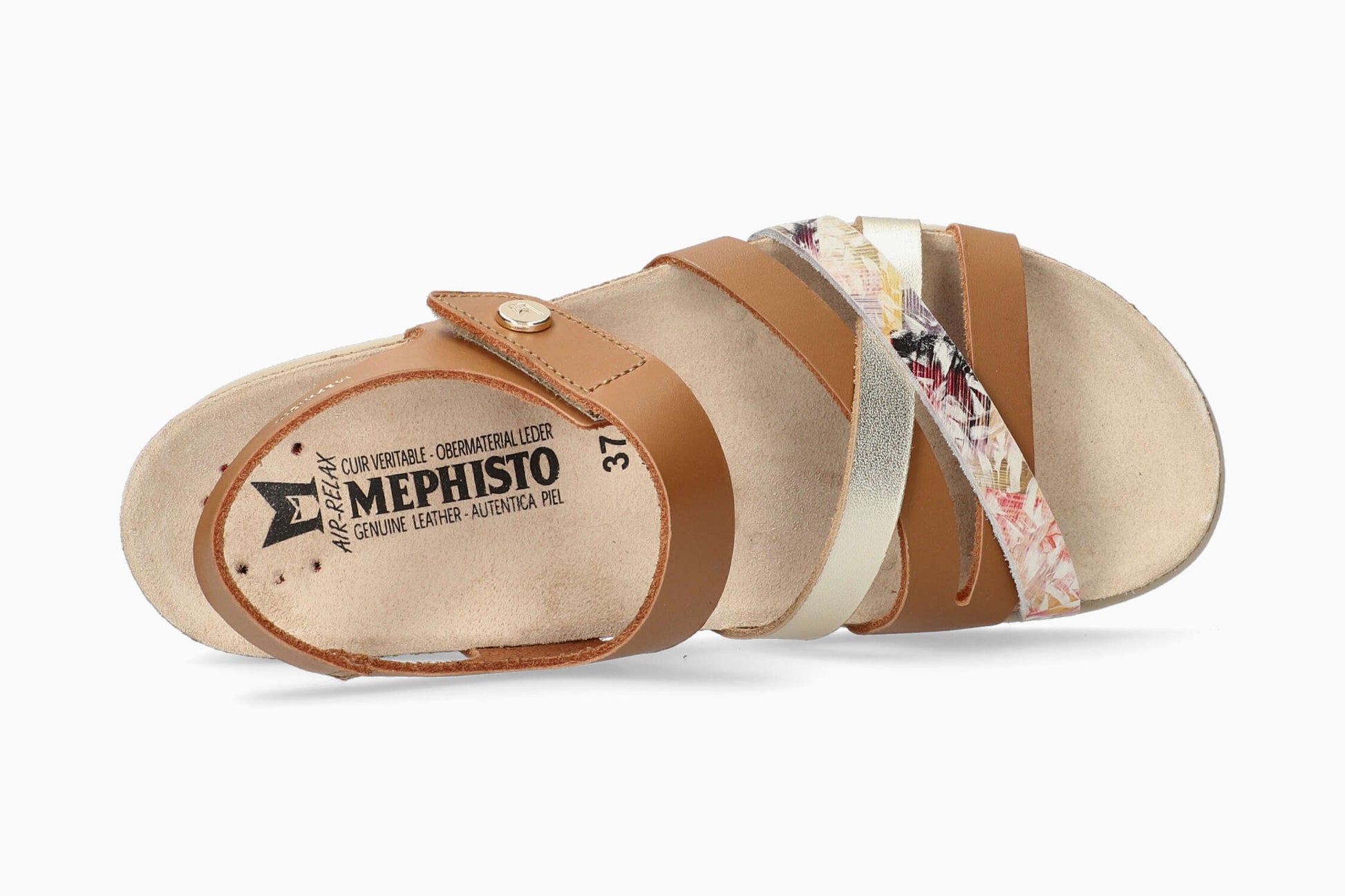 Mephisto Halinka Women's Sandal Camel Top