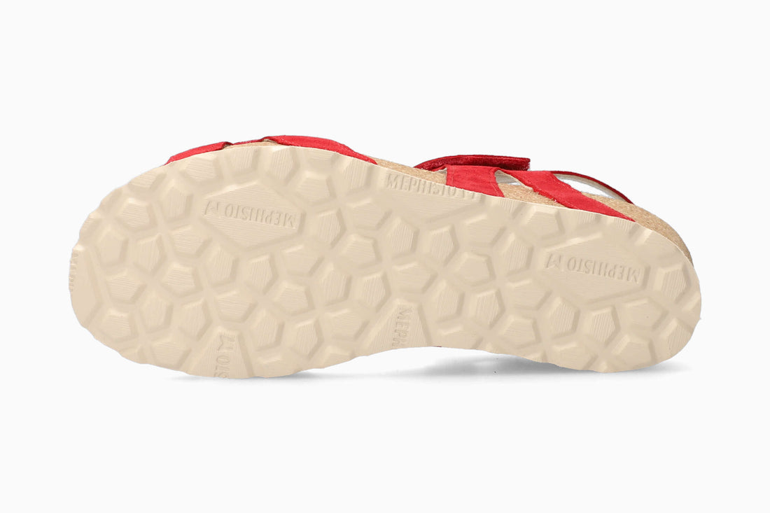 Mephisto Vic Spark Women's Sandal Scarlet Sole