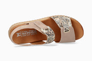 Mephisto Jade Women's Sandal Light Taupe Top