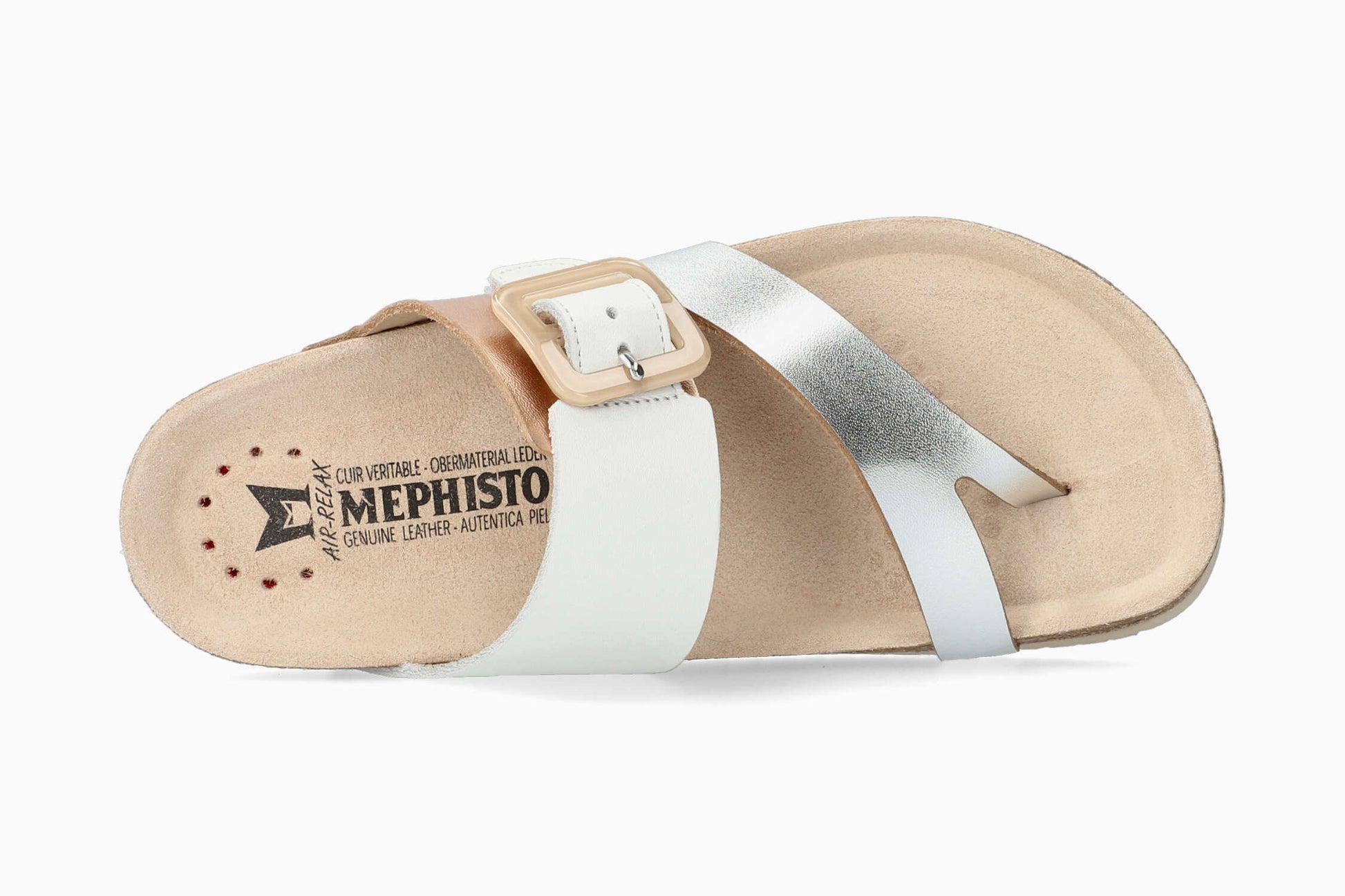 Mephisto Madeline Women's Sandal Silver Top
