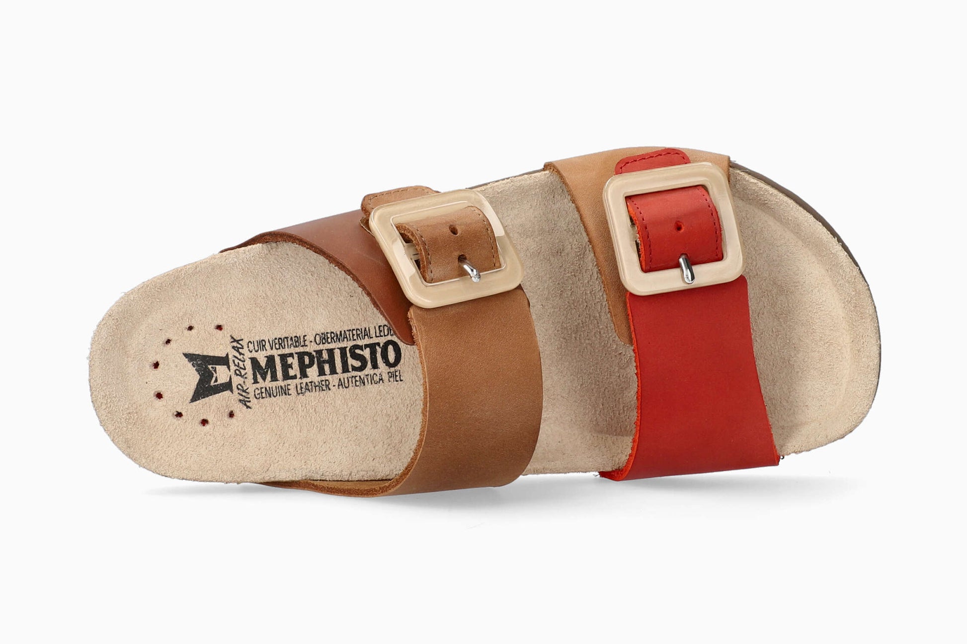 Mephisto Madison Women's Sandal Camel Top