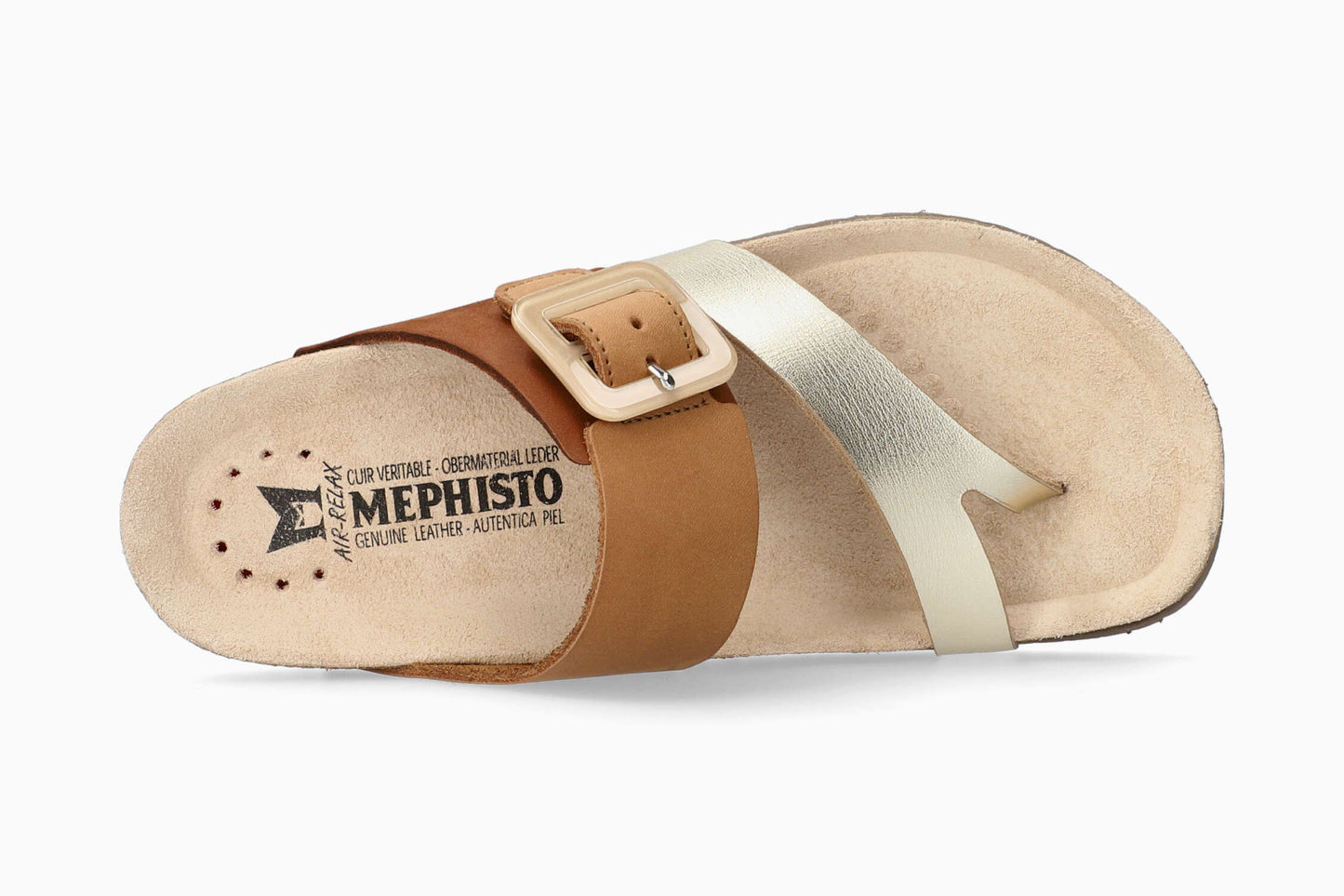 Mephisto Madeline Women's Sandal Gold Top