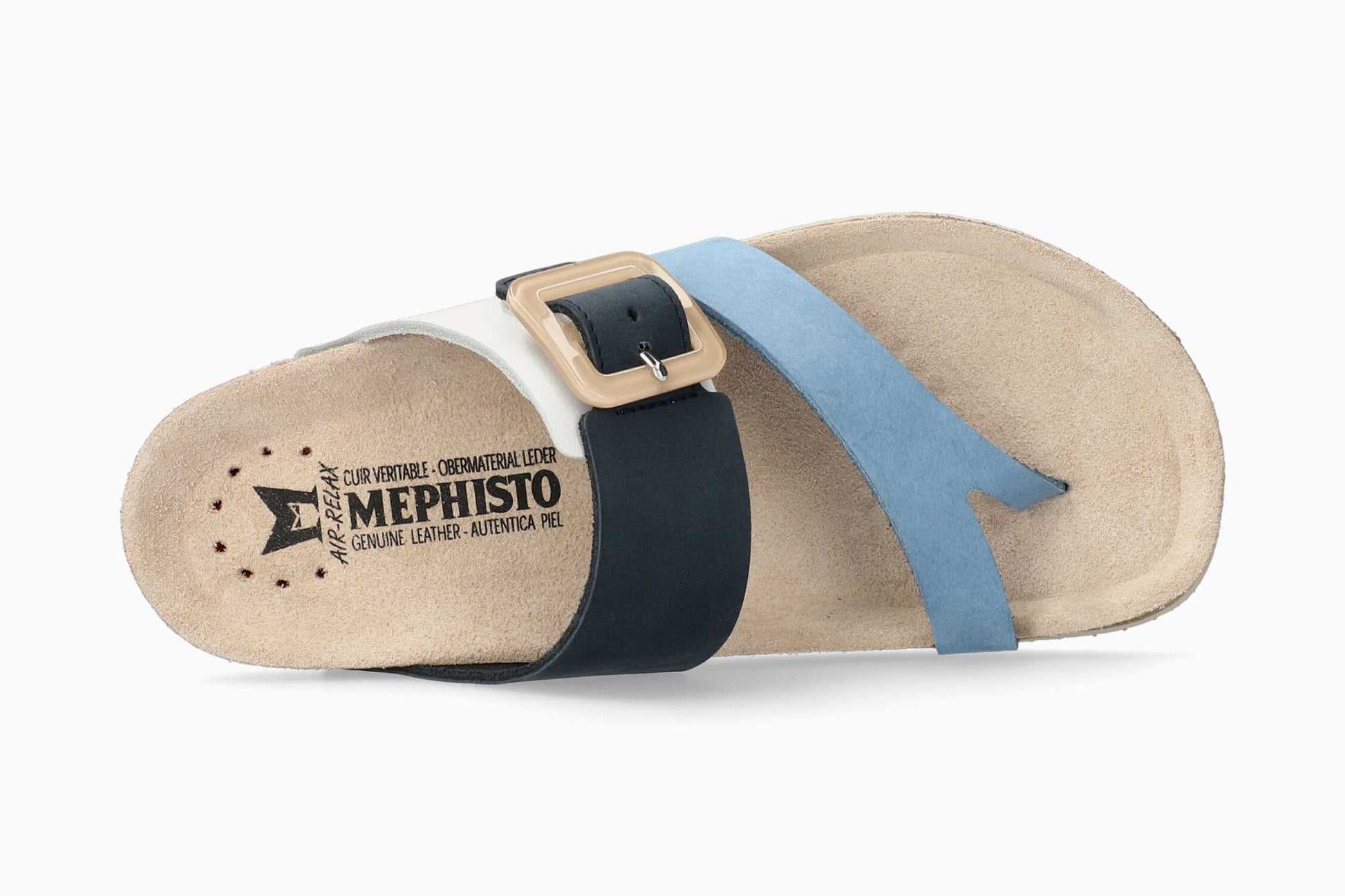 Mephisto Madeline Women's Sandal Sea Blue Top