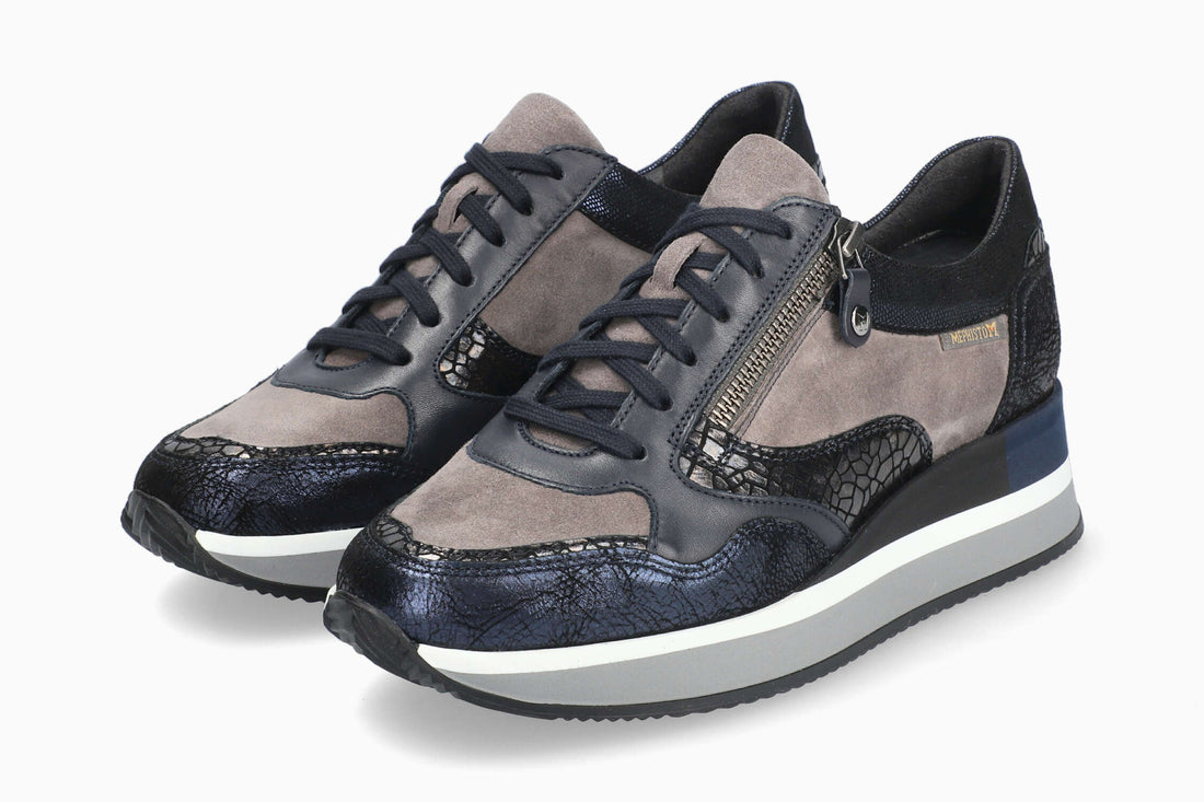 Mephisto Olimpia Women's Sneaker Navy