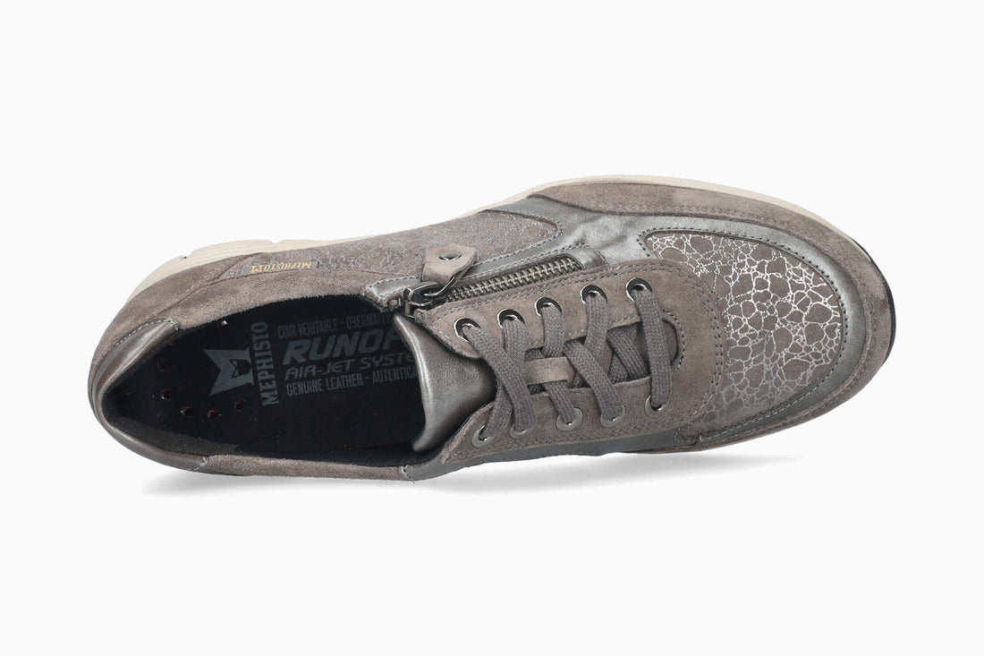 Mephisto Ylona Women's Sneaker Dark Taupe Top