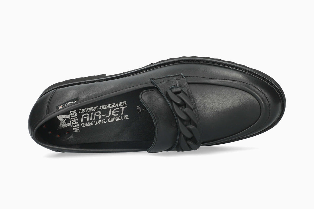 Mephisto Salka Women's Loafer Black Top