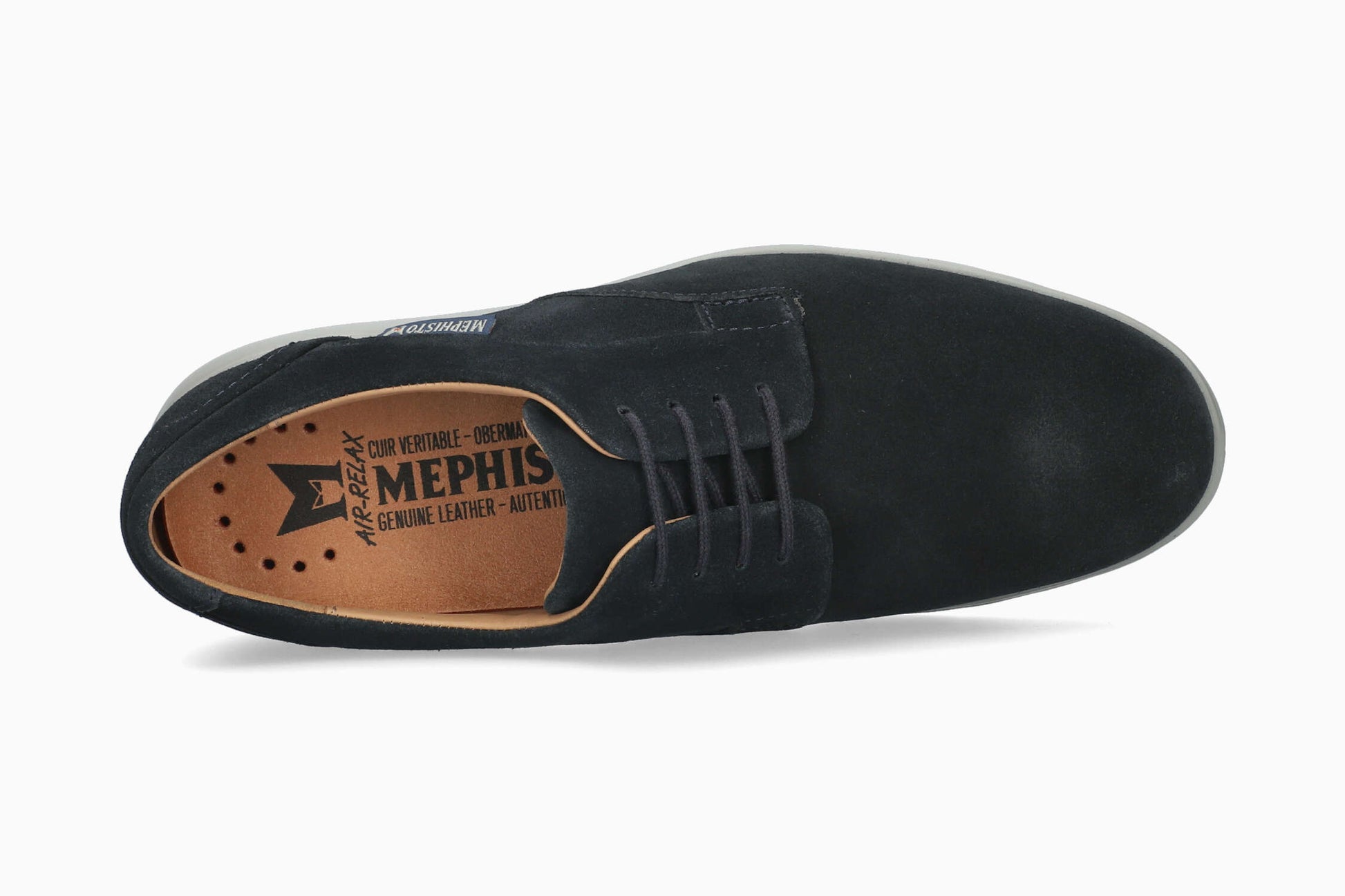 Mephisto Valerio Navy Men's Sneaker Top
