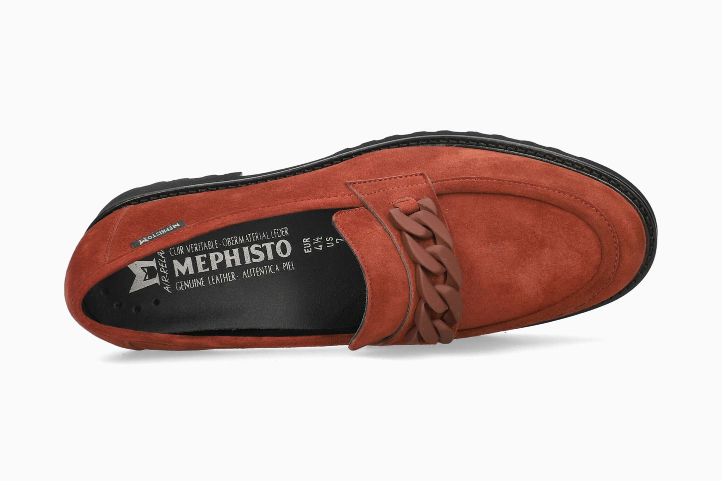 Mephisto Salka Women's Loafer Rust Top