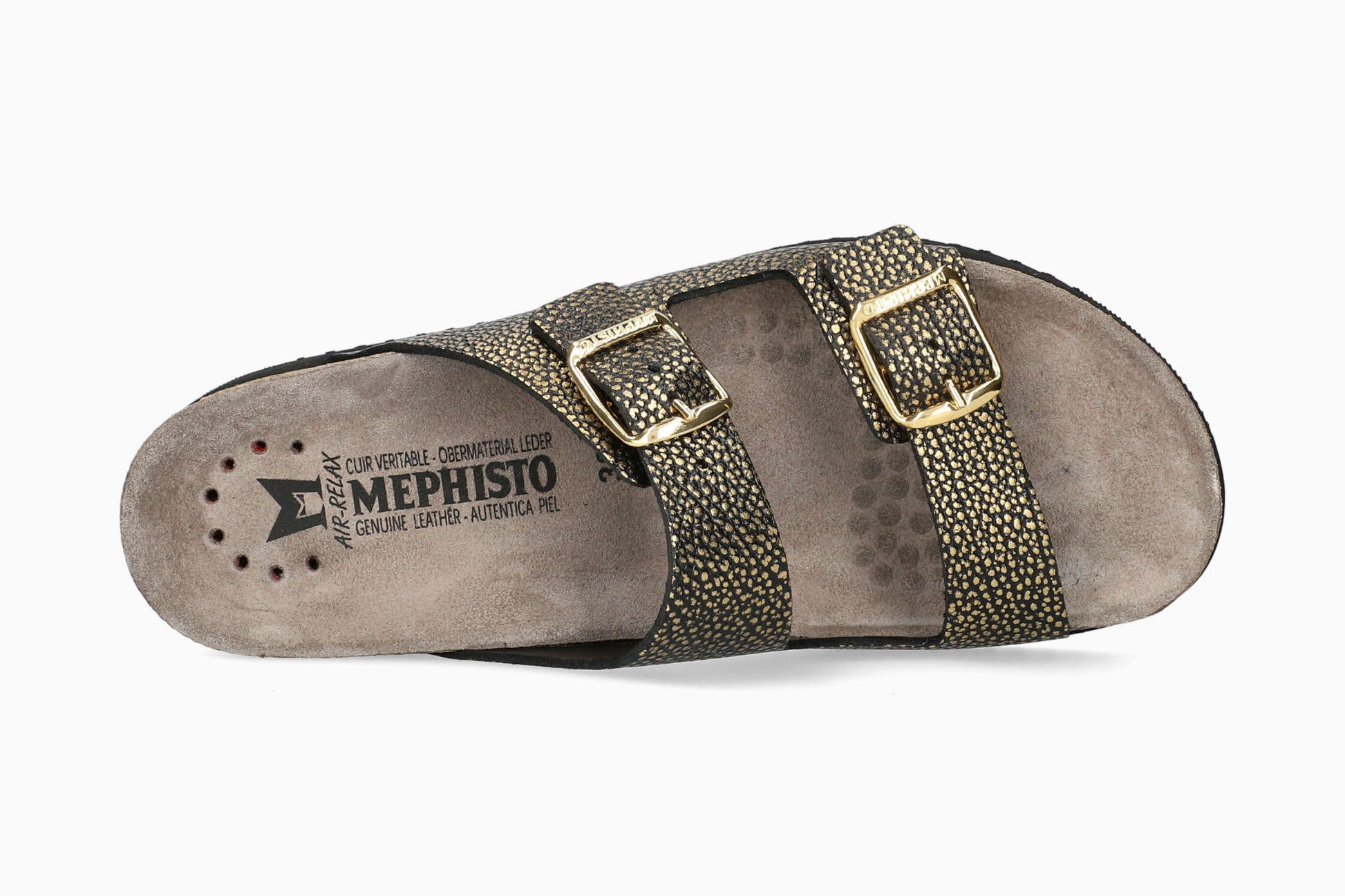 Mephisto Harmony Women's Sandal Gold Top