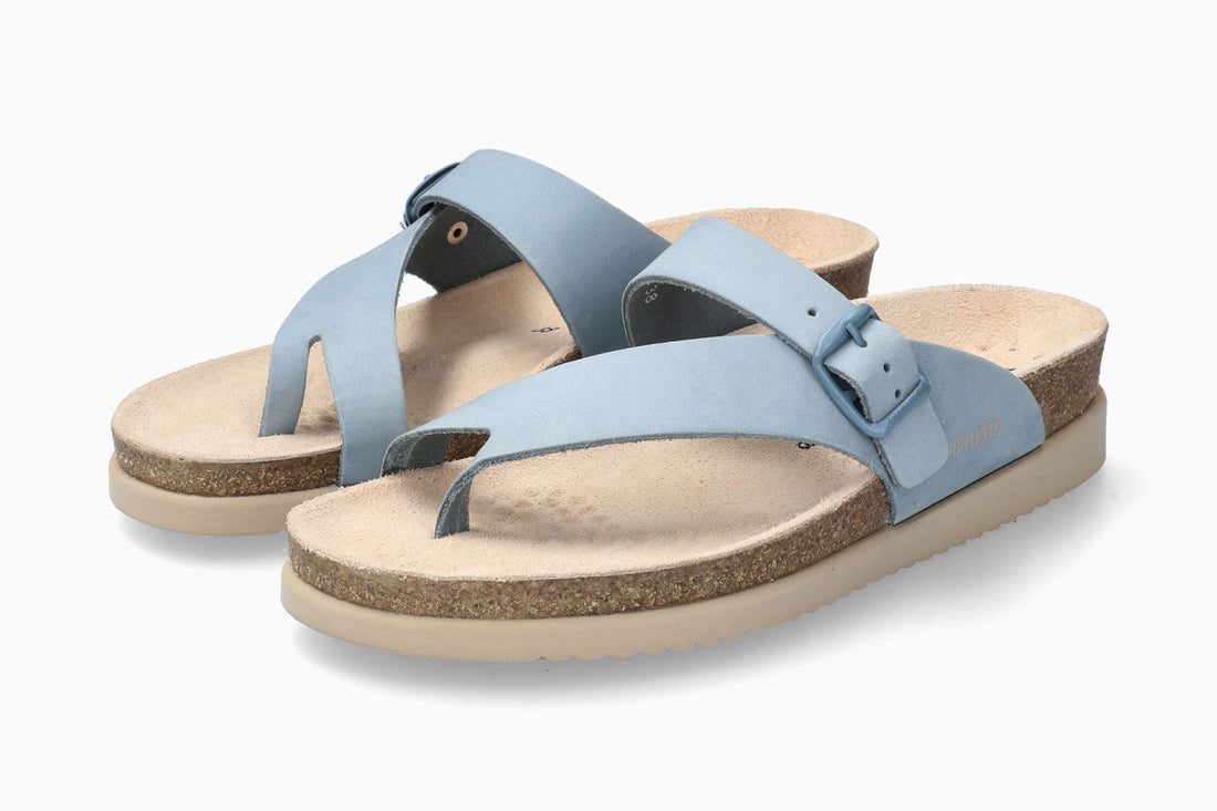 Helen Brights Mephisto Women's Sandals Blue Sky Side Pair