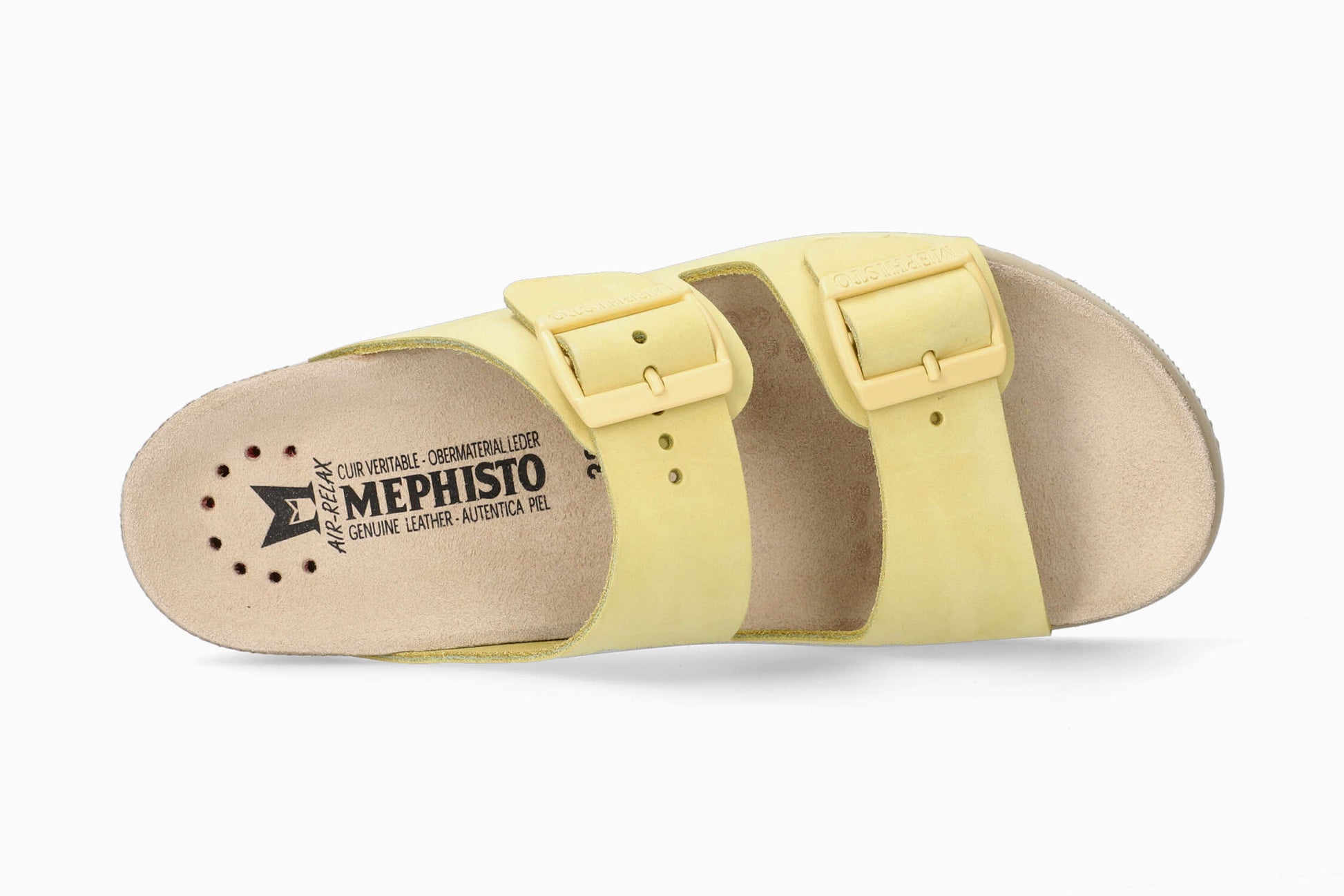 Hester Mephisto Women's Sandals Yellow Top