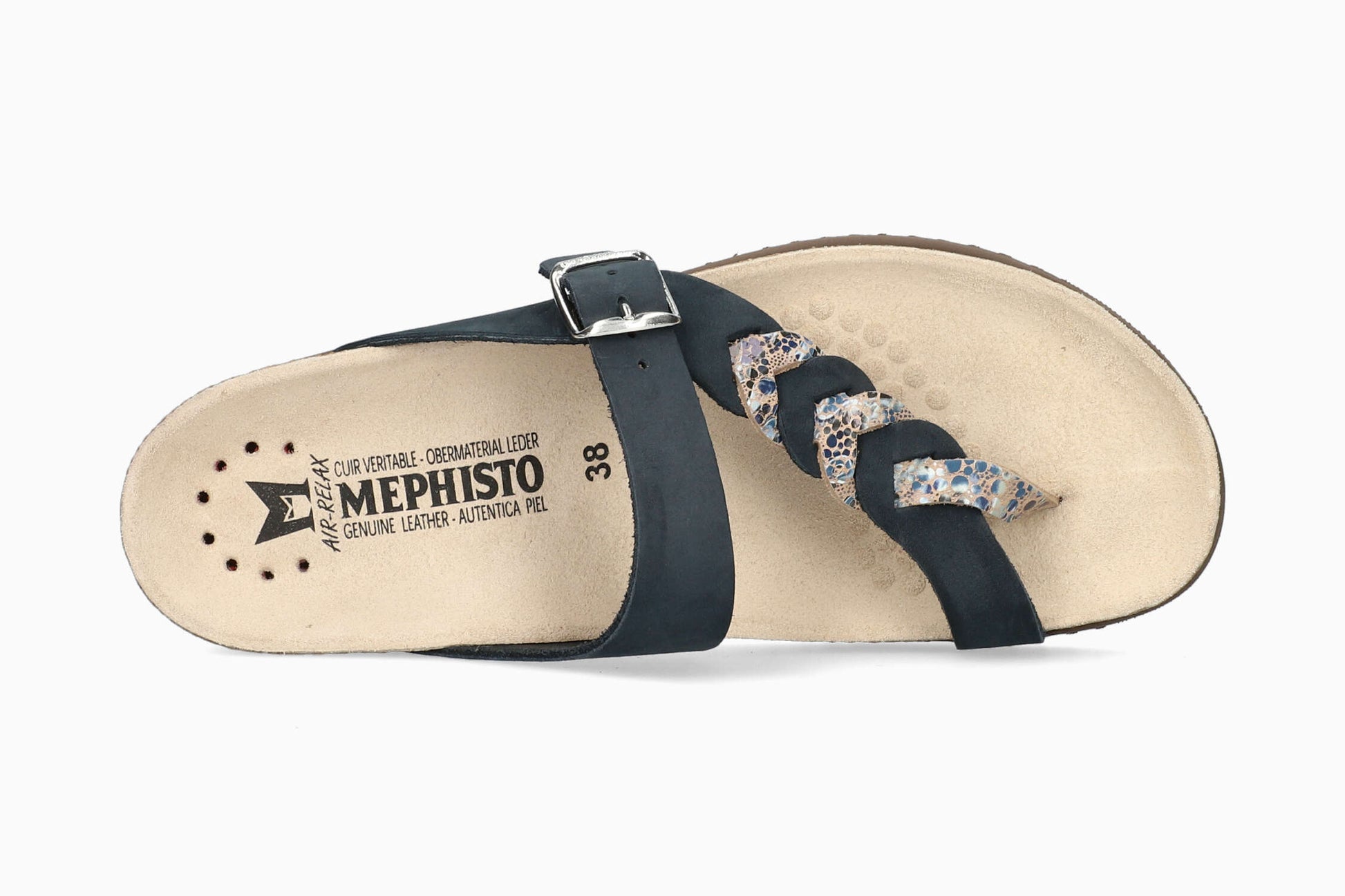 Mephisto Heleonore Women's Sandal Navy Top