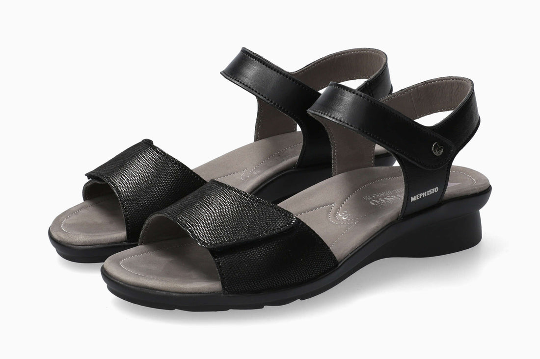 Mephisto Pattie Women's Sandal Black Artesia