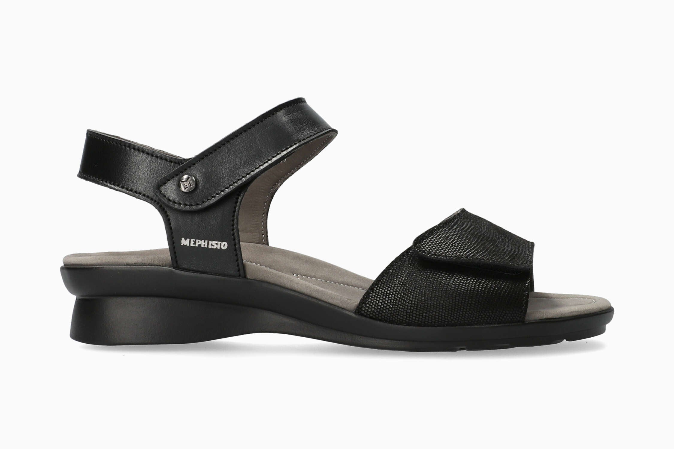 Mephisto black sandals on sale