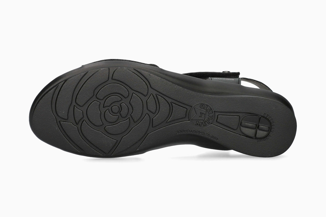 Mephisto Pattie Women's Sandal Black Artesia Sole