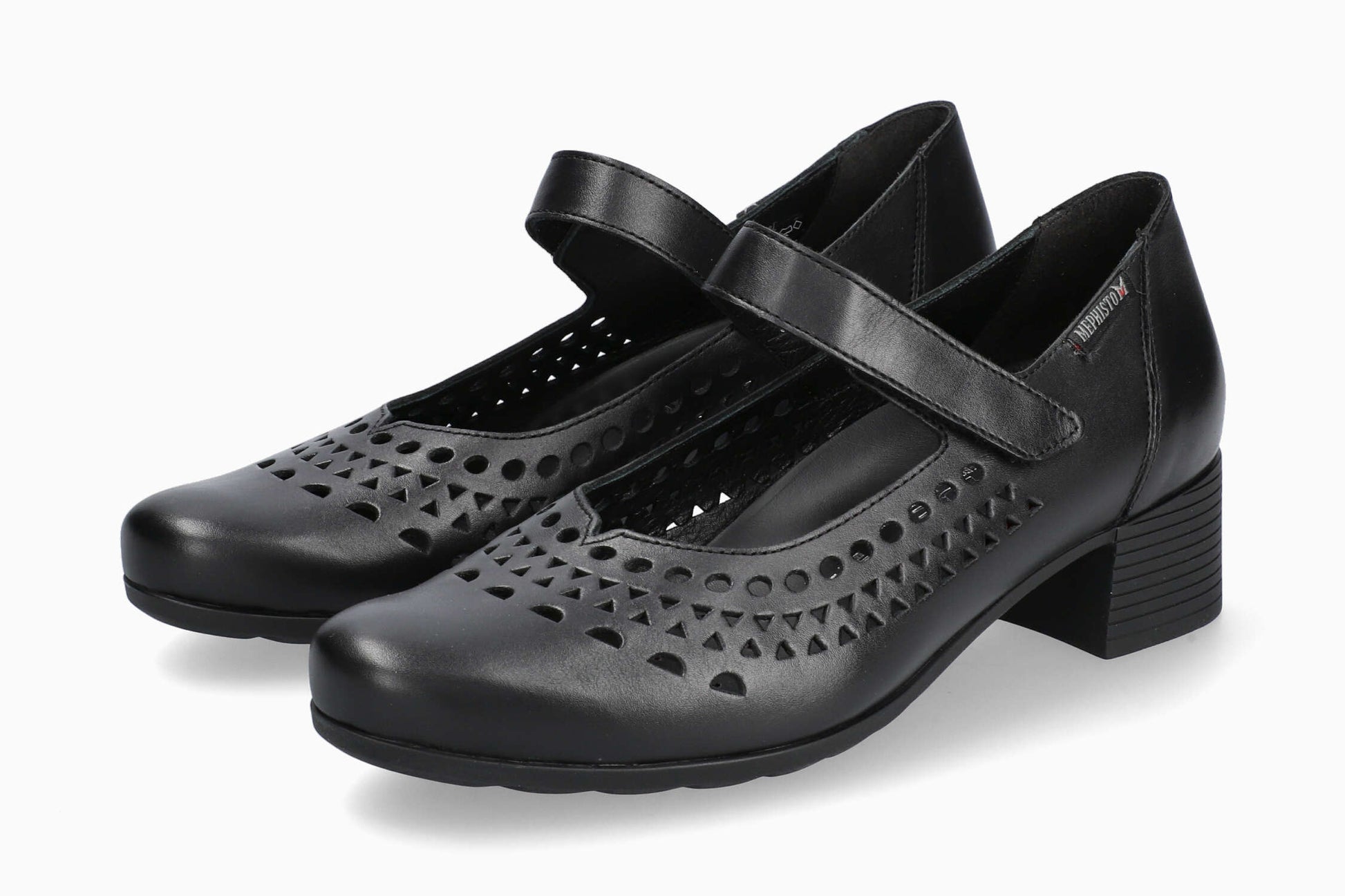 Mephisto Gilia Perf Women's Shoe Black