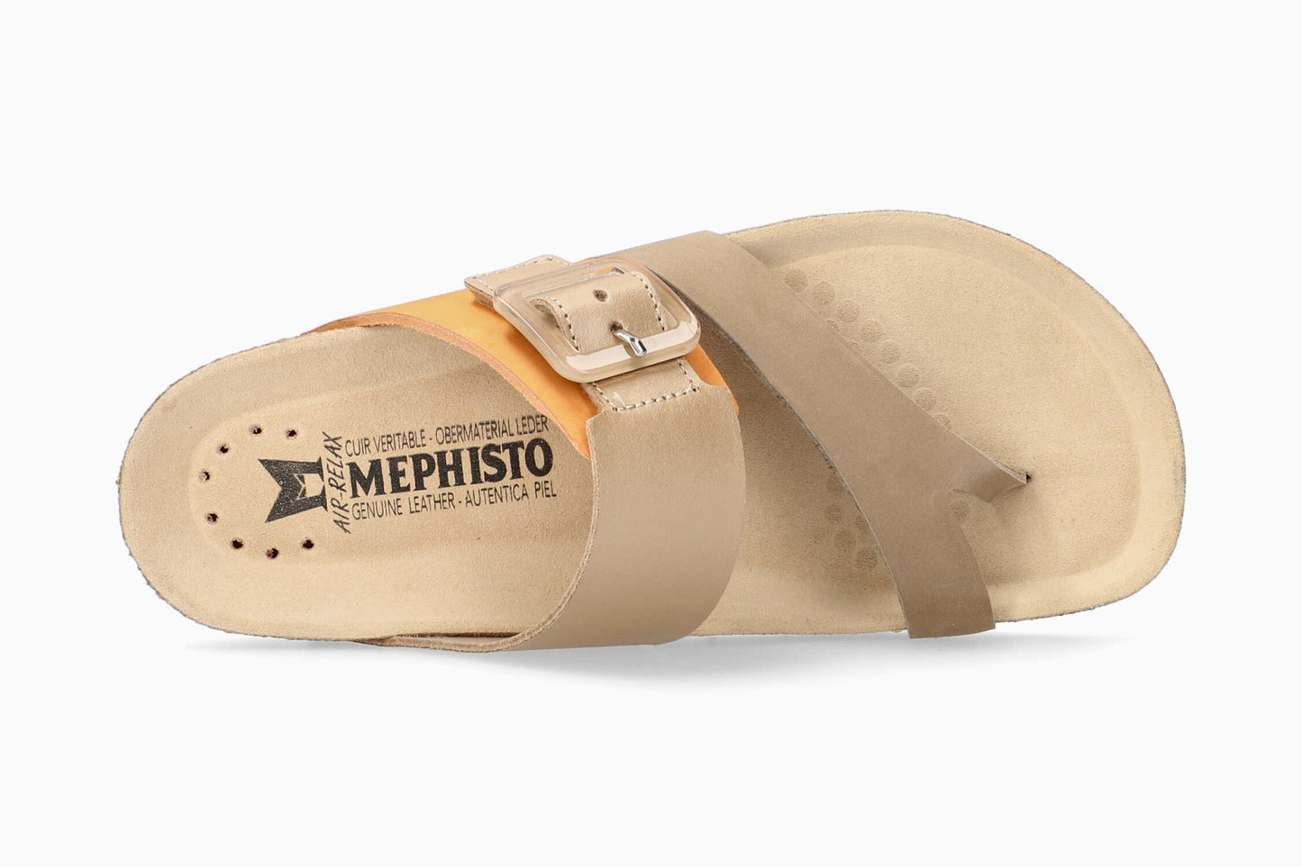 Mephisto Madeline Women's Sandal Light Taupe Top