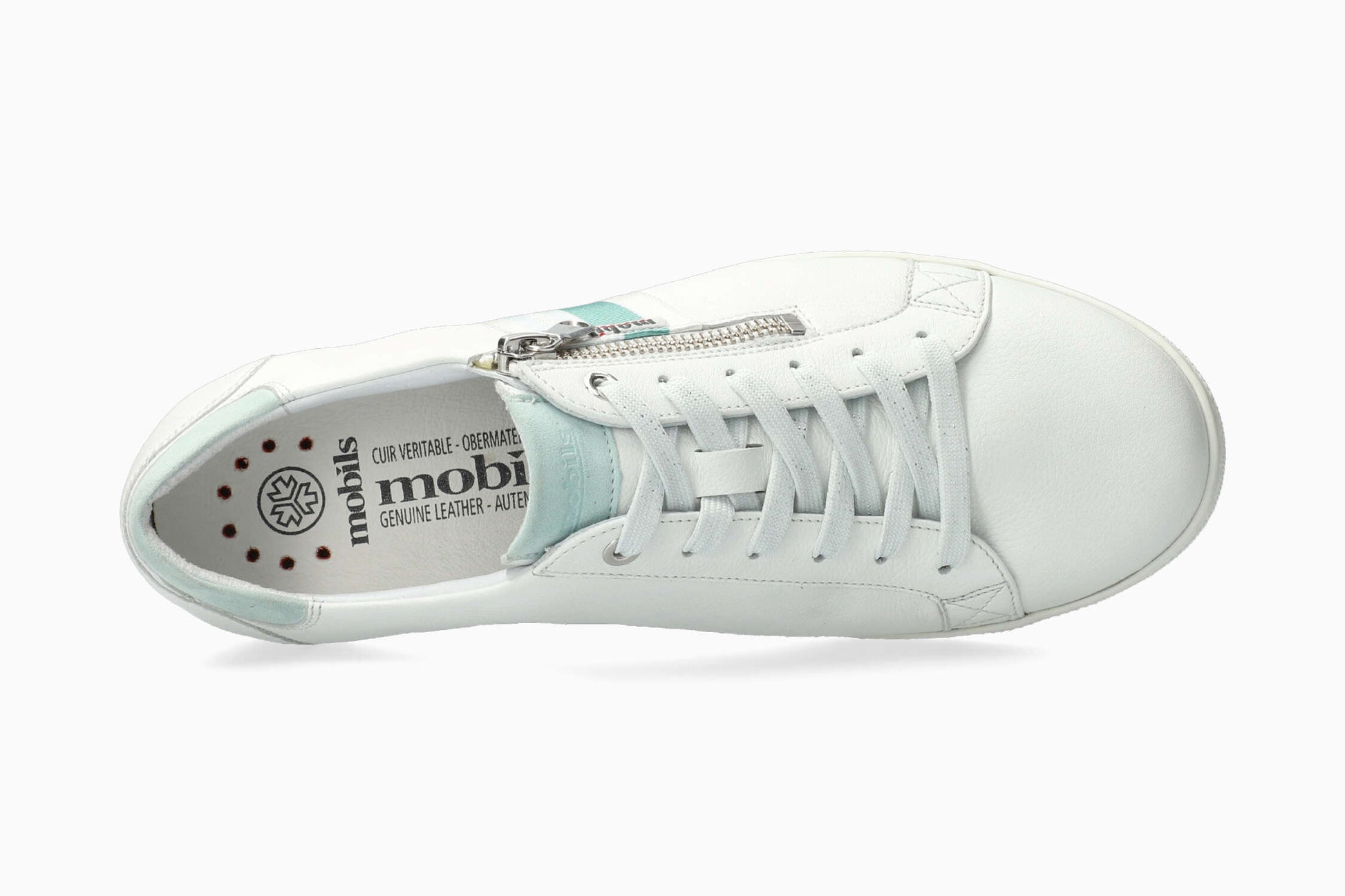 Mobils Hilarie White Women's Sneaker Top