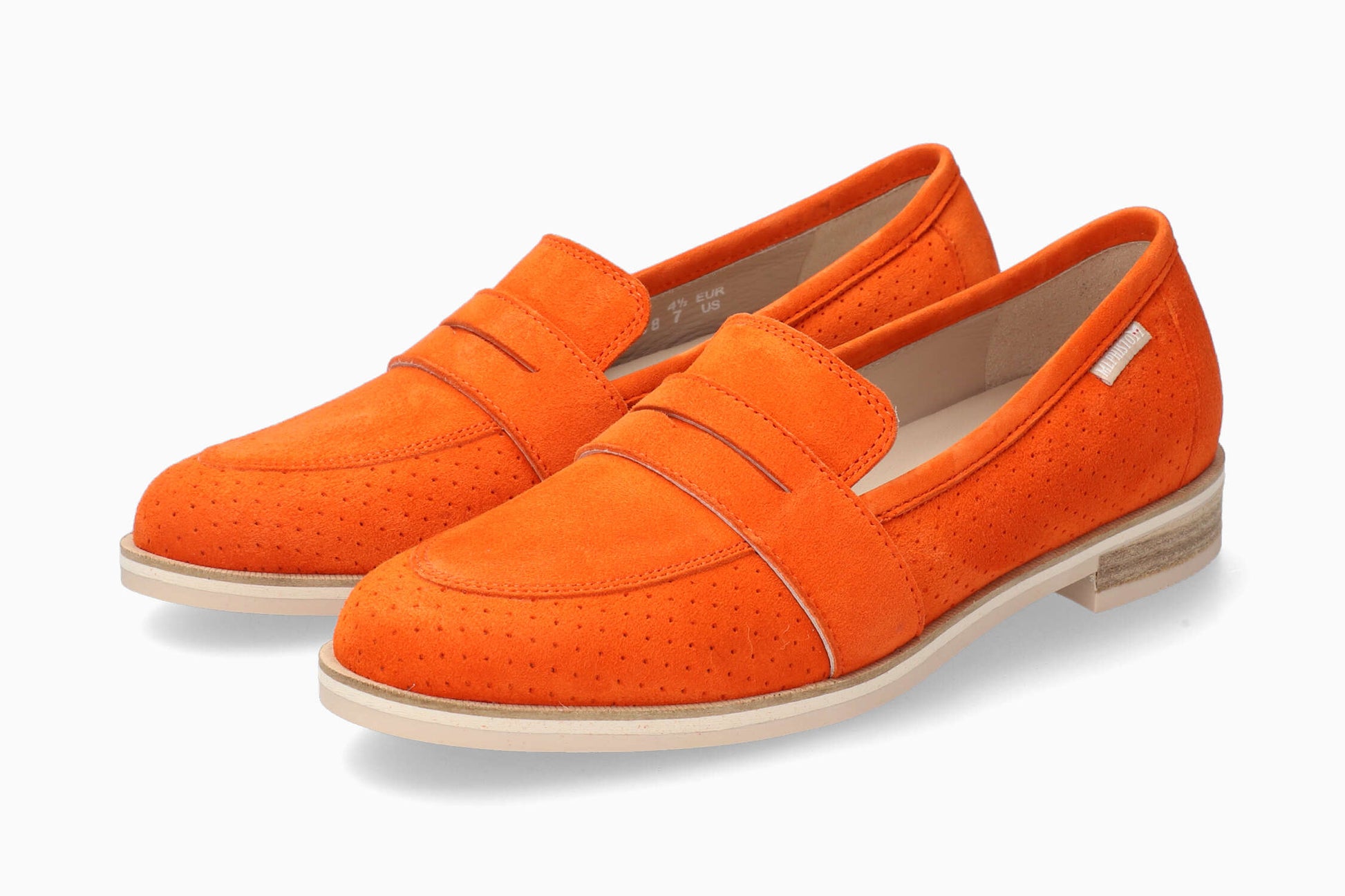 Mephisto Hadele Perf Women's Loafer Burnt Orange