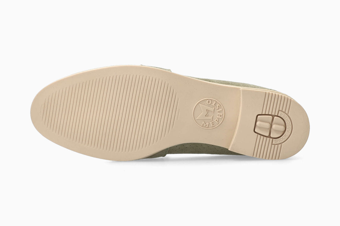 Mephisto Hadele Perf Women's Loafer Light Khaki Sole