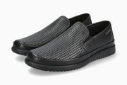 Mephisto Tiago Black Slip-On