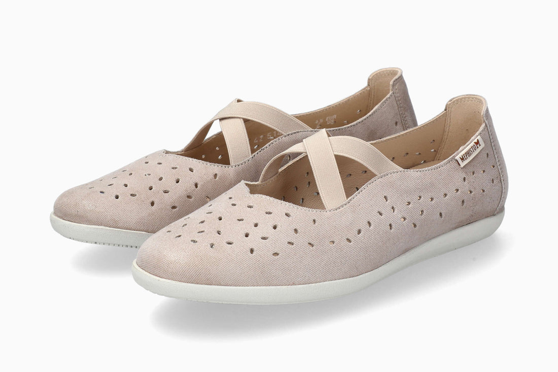 Mephisto Karla Perf Women's Slip-on Light Taupe