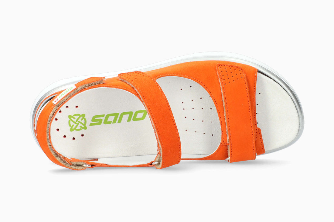 Sano Norine Burnt Orange Women's Sandal Top