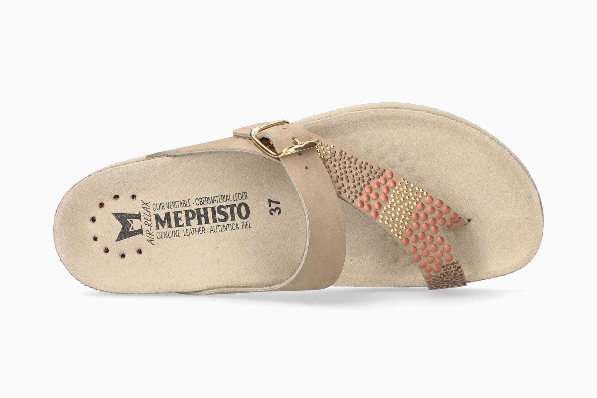 Mephisto Helenka Women's Sandal Light Taupe Top