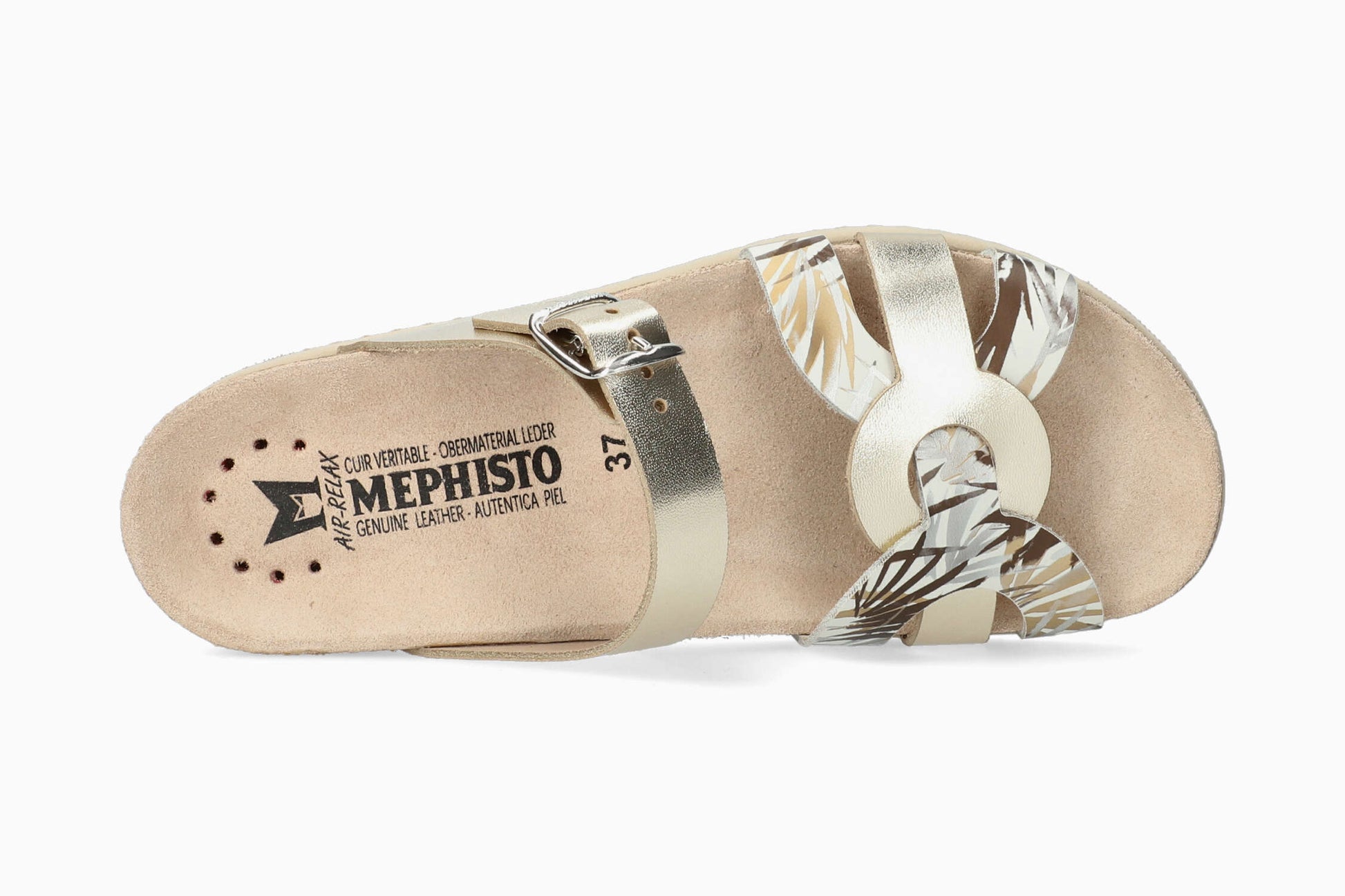 Mephisto Helma Women's Sandal Gold Top