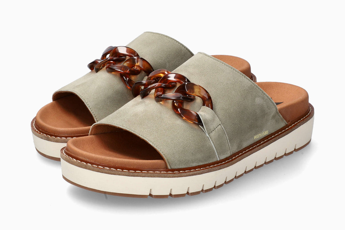 Mephisto Beverley Women's Sandal Light Khaki