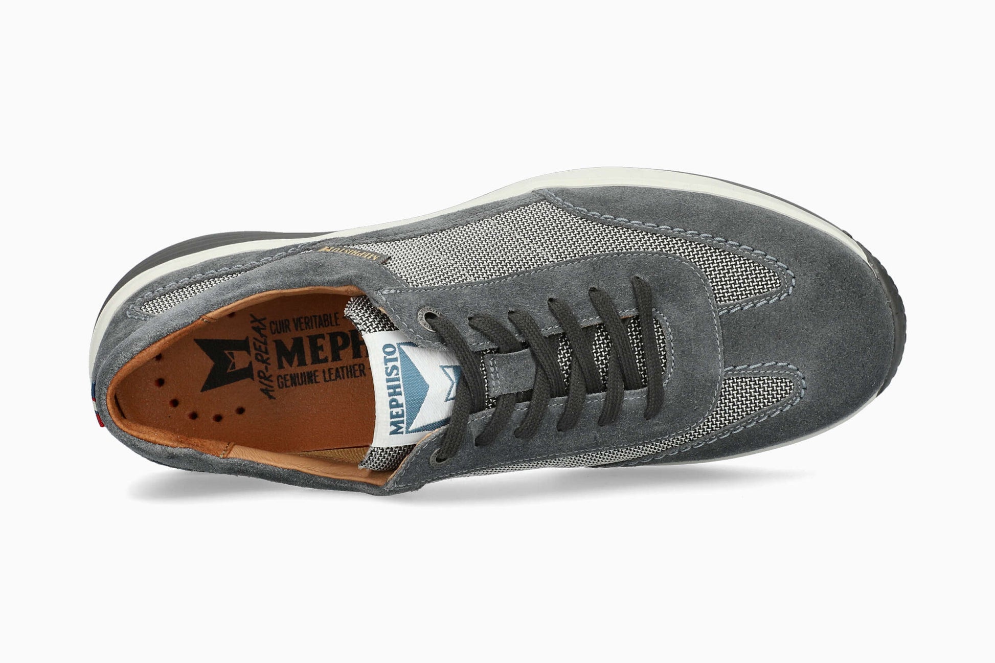 Mephisto Steve Air zapatos sport hombre en color taupe