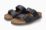 Mephisto Nerio Black Men's Cork Sandal