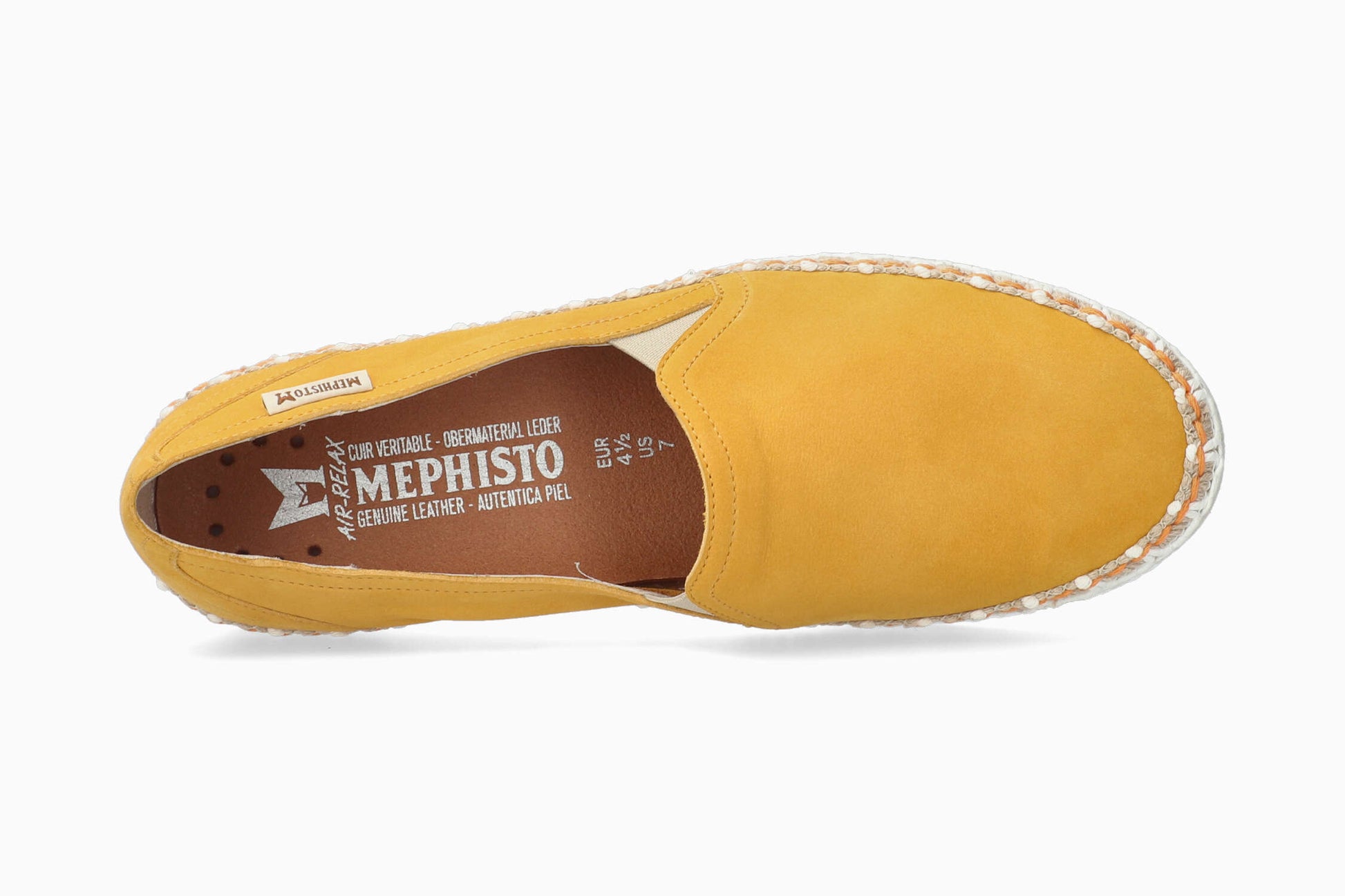 Mephisto Valina Women's Shoe Ochre Top