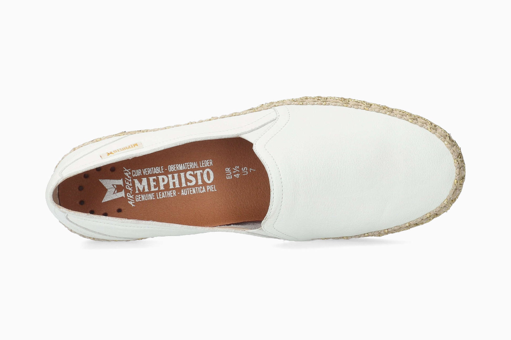 Mephisto Valina Women's Shoe White Top