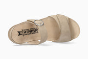 Mephisto Oriana Women's Sandal Warm Grey Top