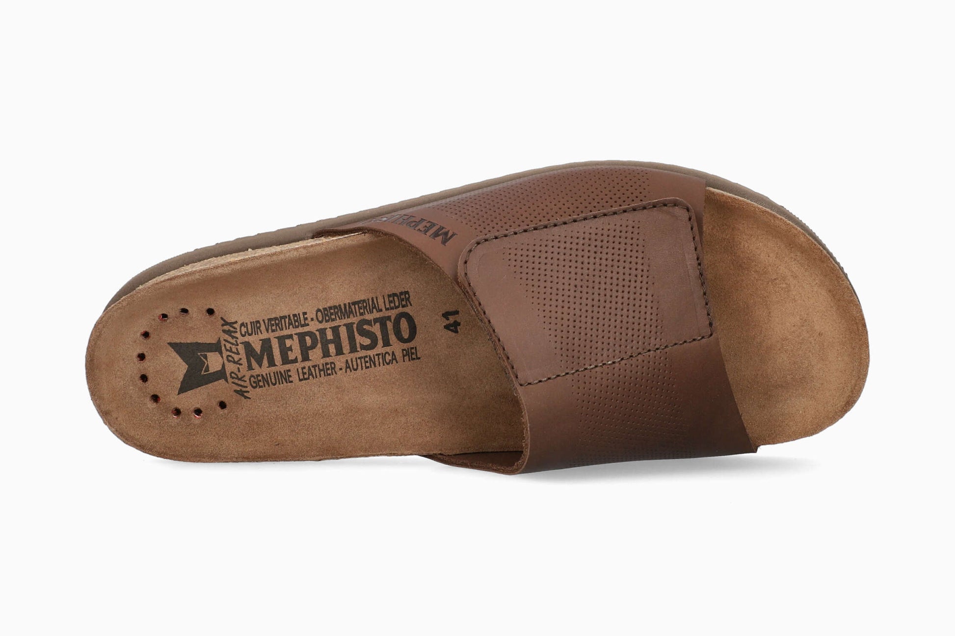 Mephisto Nilton Men's Cork Sandal Top
