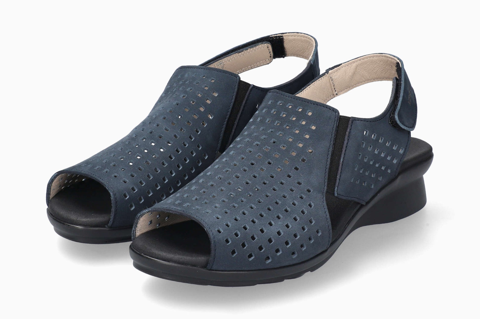 Mephisto Polka Jeans Blue Women's Sandal