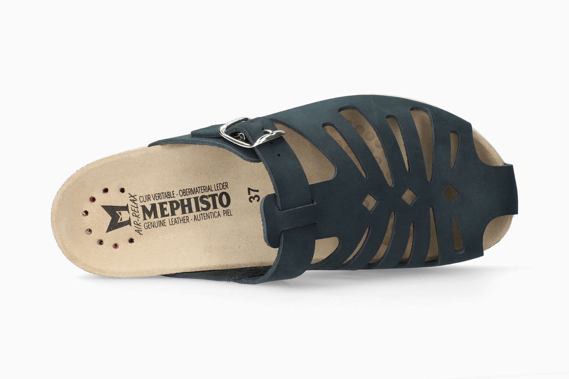 Mephisto Hedina Women's Sandal Navy Top