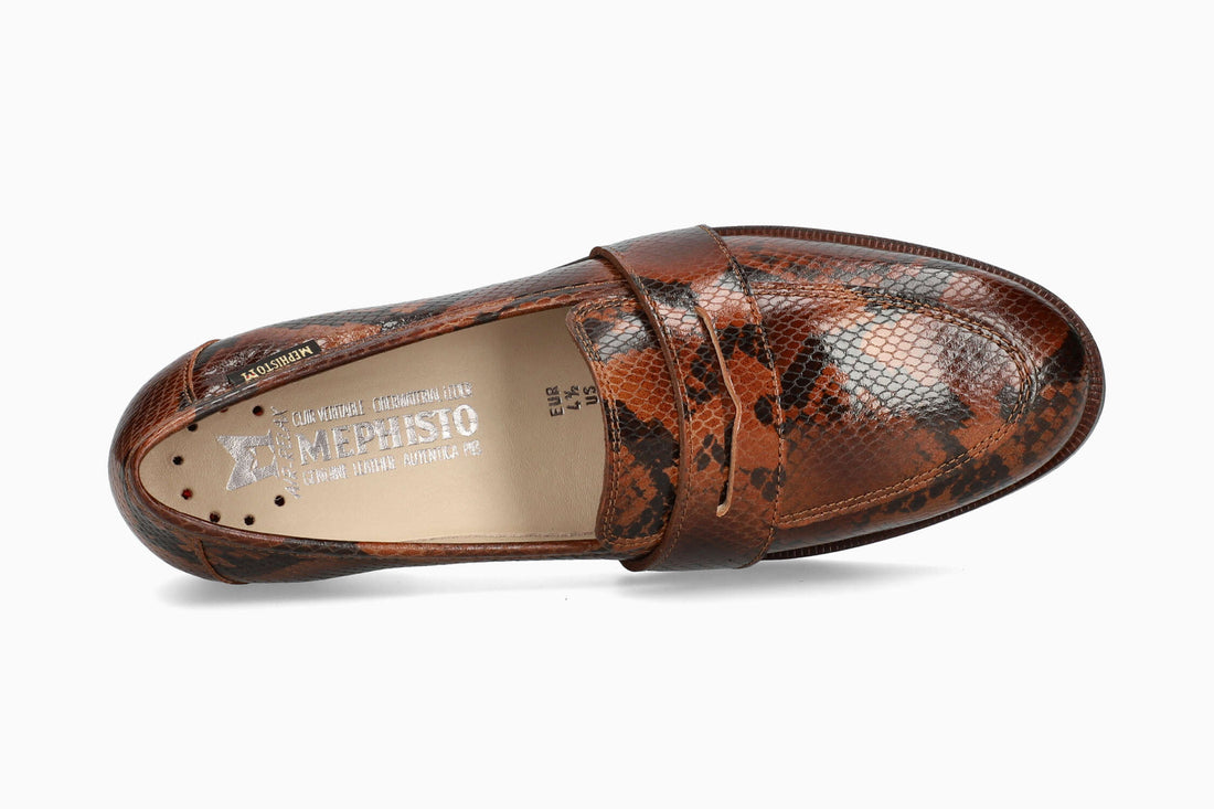 Mephisto Hadele Women's Loafer Tobacco Top