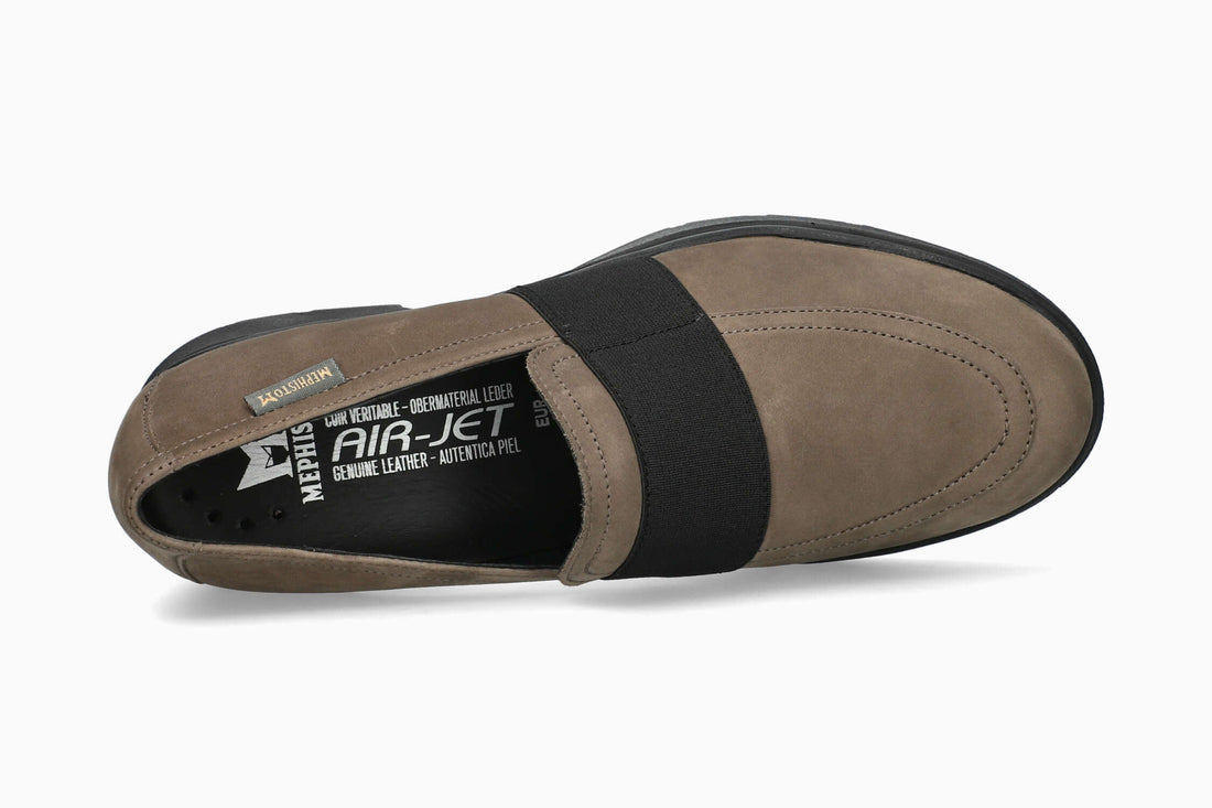 Debby Mephisto Women's Slip Ons Walnut Top