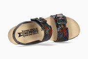 Lissandra Mephisto Women's Wedge Sandals Multicolored Top