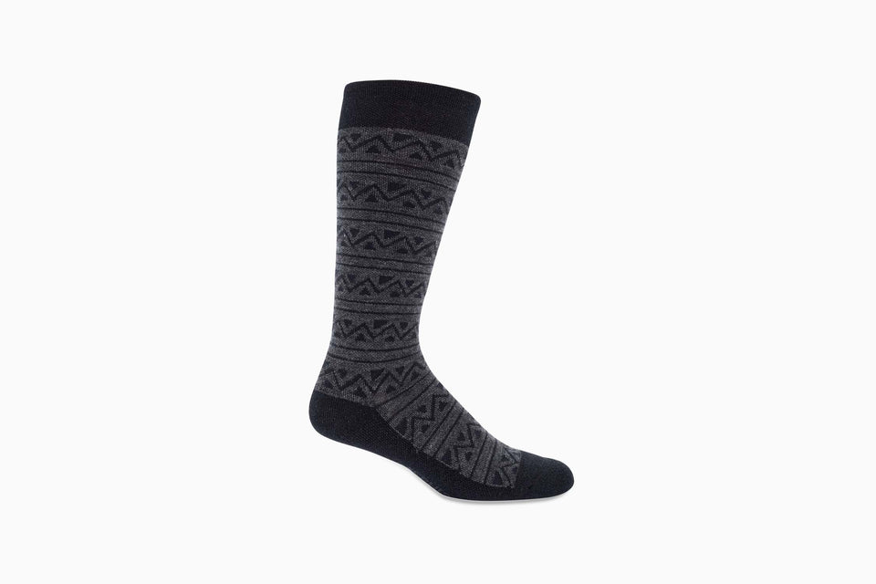 Tribal Sock - Grey