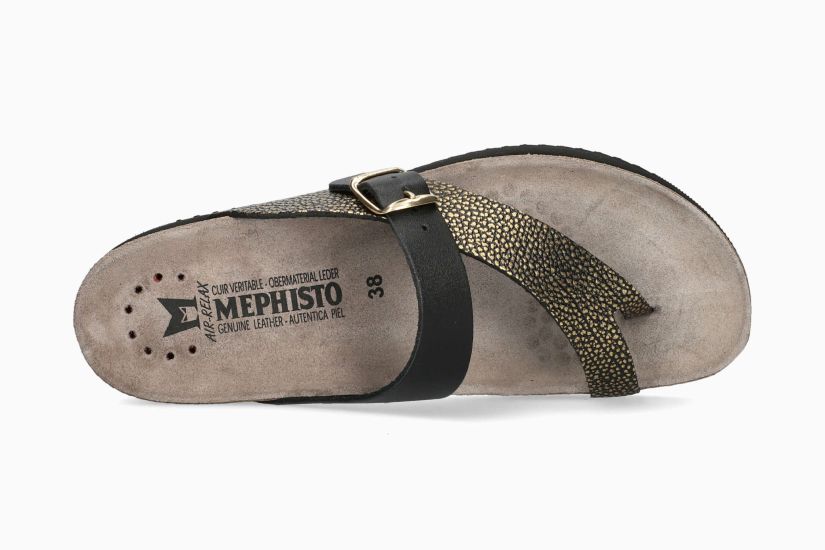 Helen Mix Mephisto Women's Sandals Gold Condor Top